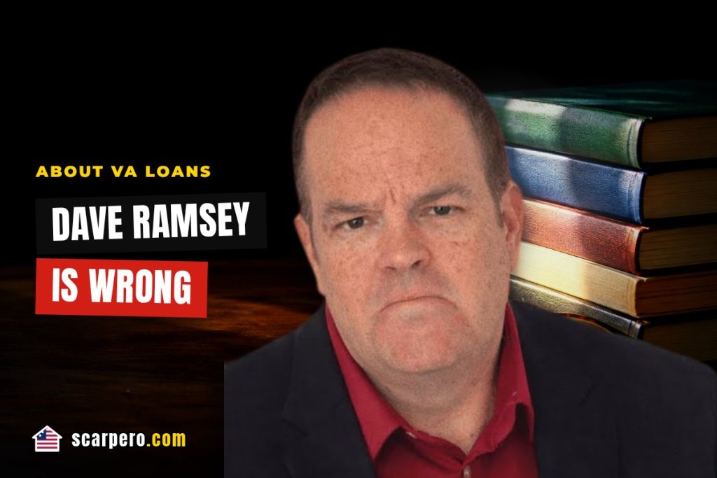 Stack of personal finance books on a desk, why Dave Ramsey is wrong about VA loans