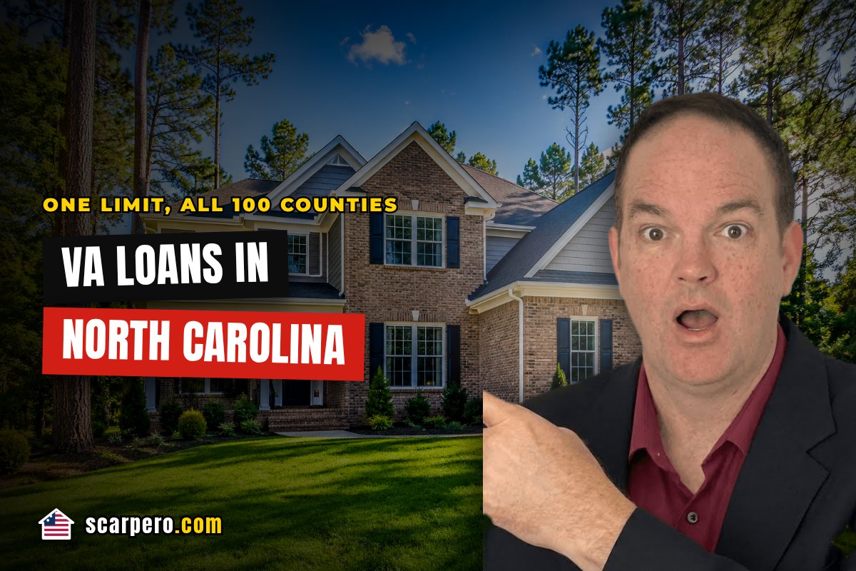 VA loans in North Carolina with Carlos Scarpero, VA mortgage loan originator