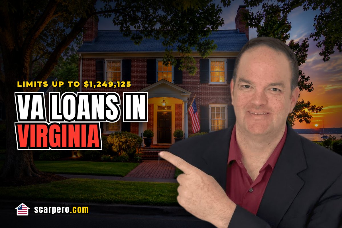 VA loans in Virginia with Carlos Scarpero, VA mortgage loan originator
