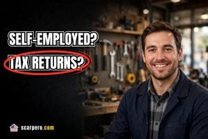 Self-employed business owner in his workshop — VA loan self-employed thumbnail
